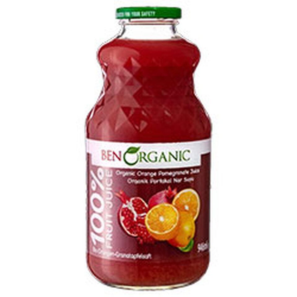 BENORGANİC PORTAKAL&NAR  MEYVE SUYU 946 ML